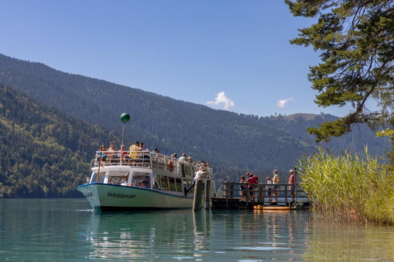 Die Weisse Wand Weissensee Zewnętrze zdjęcie